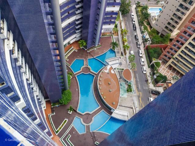 Apartamento 17º Andar Beira Mar Com 2 Quartos ฟอร์ตาเลซา ภายนอก รูปภาพ