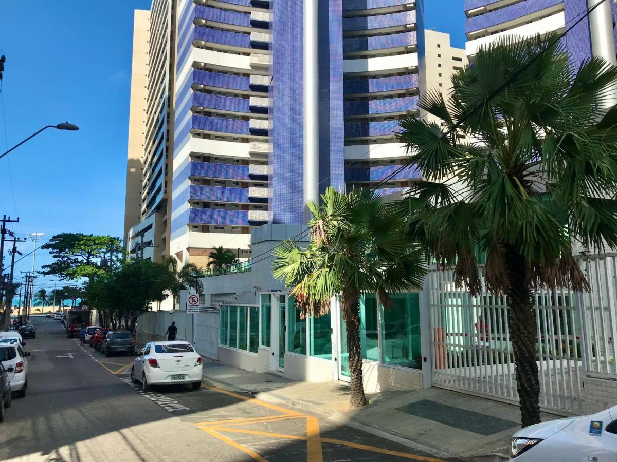 Apartamento 17º Andar Beira Mar Com 2 Quartos ฟอร์ตาเลซา ภายนอก รูปภาพ