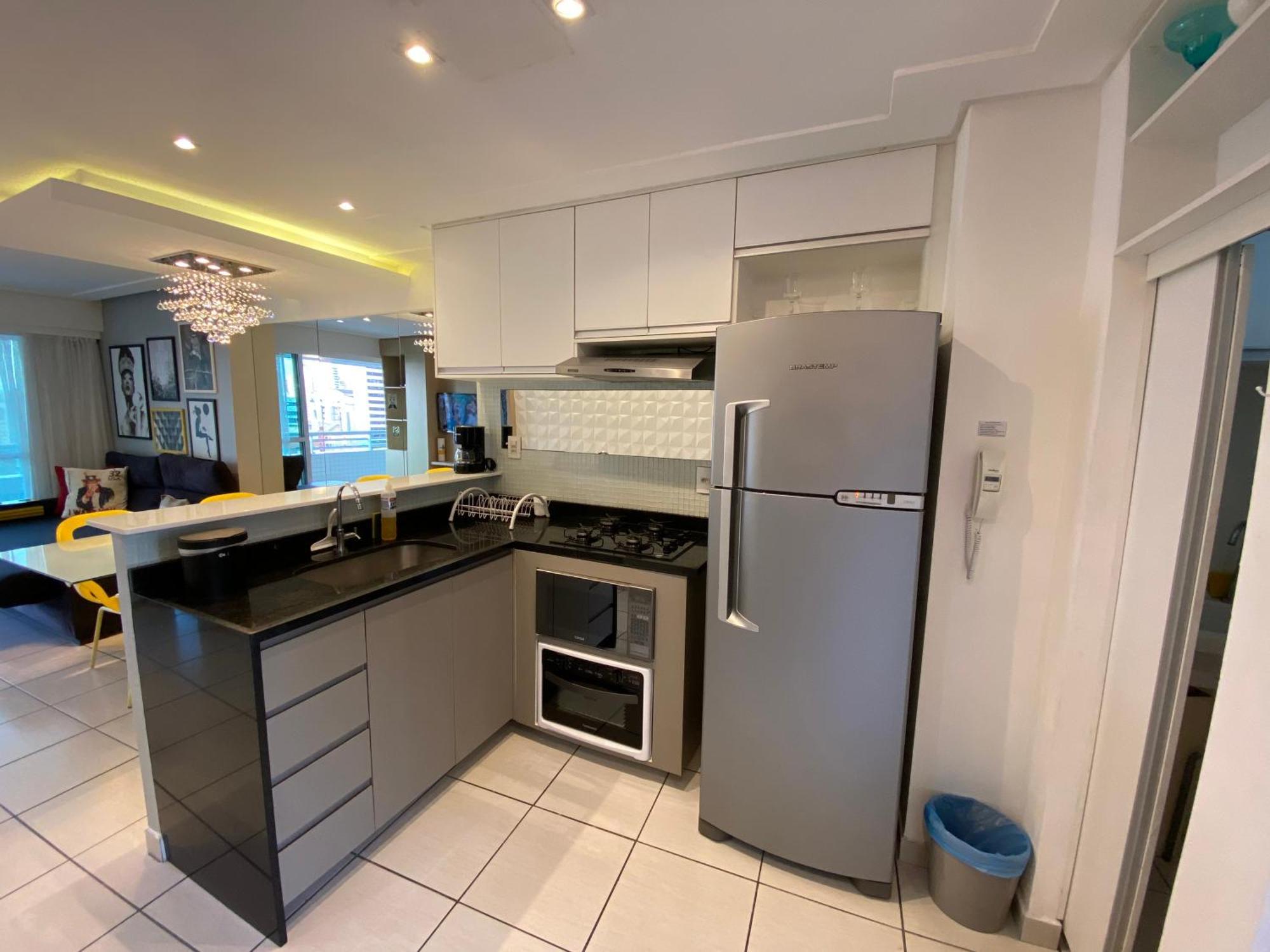 Apartamento 17º Andar Beira Mar Com 2 Quartos ฟอร์ตาเลซา ภายนอก รูปภาพ