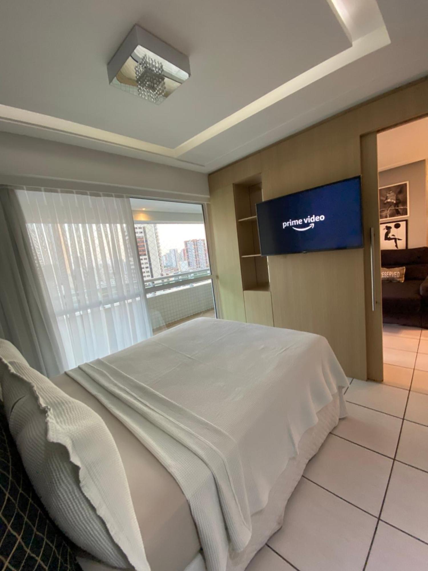 Apartamento 17º Andar Beira Mar Com 2 Quartos ฟอร์ตาเลซา ภายนอก รูปภาพ