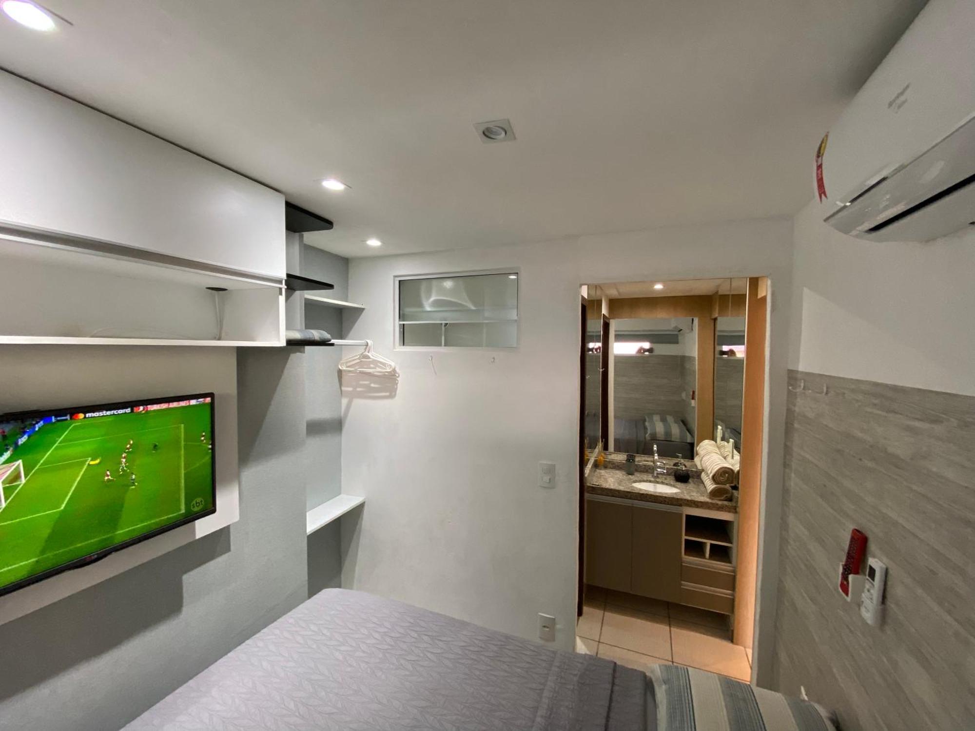 Apartamento 17º Andar Beira Mar Com 2 Quartos ฟอร์ตาเลซา ภายนอก รูปภาพ