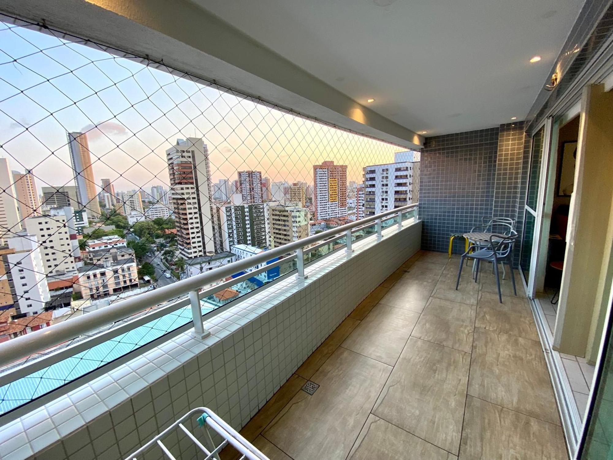 Apartamento 17º Andar Beira Mar Com 2 Quartos ฟอร์ตาเลซา ภายนอก รูปภาพ