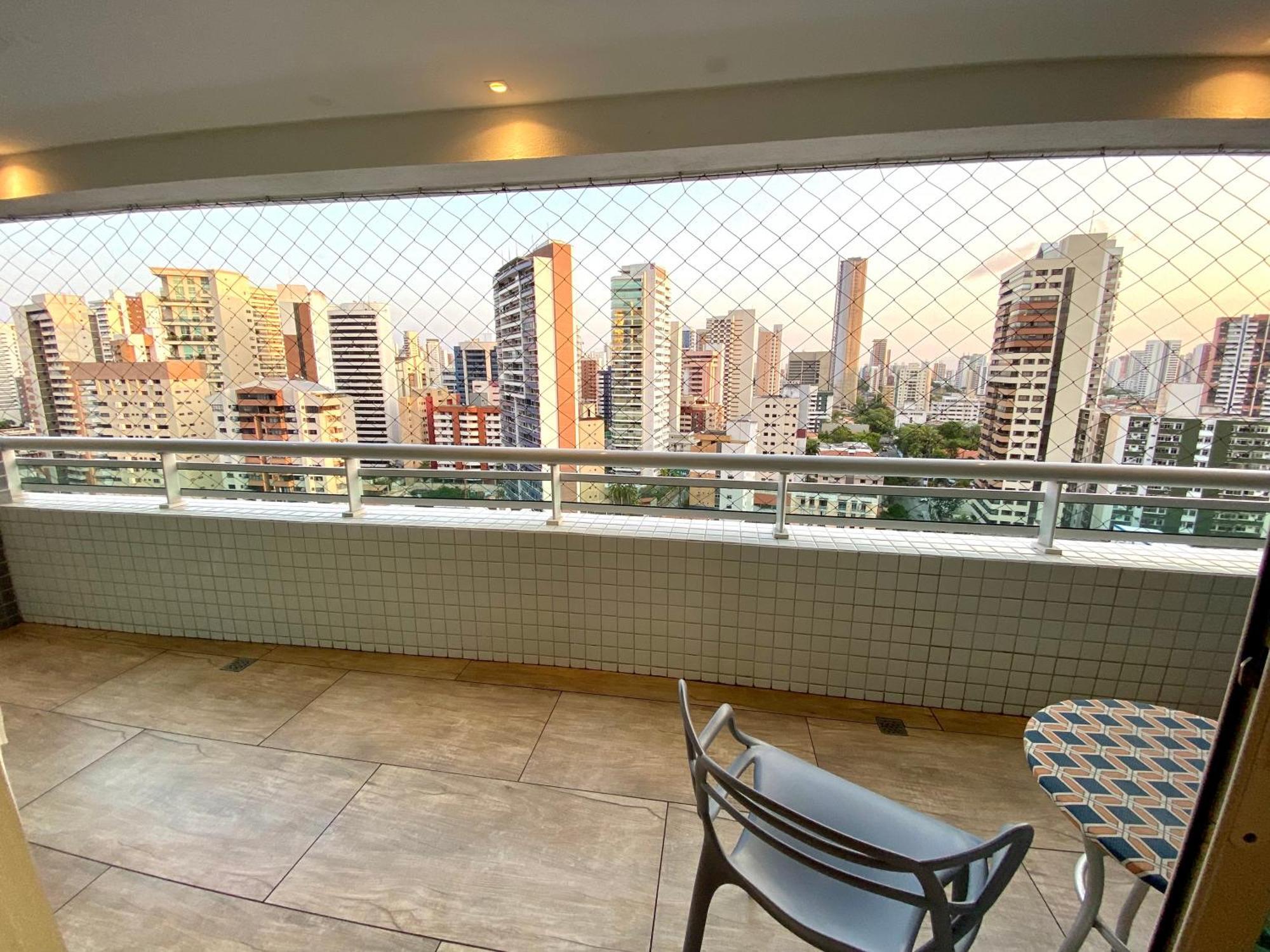Apartamento 17º Andar Beira Mar Com 2 Quartos ฟอร์ตาเลซา ภายนอก รูปภาพ