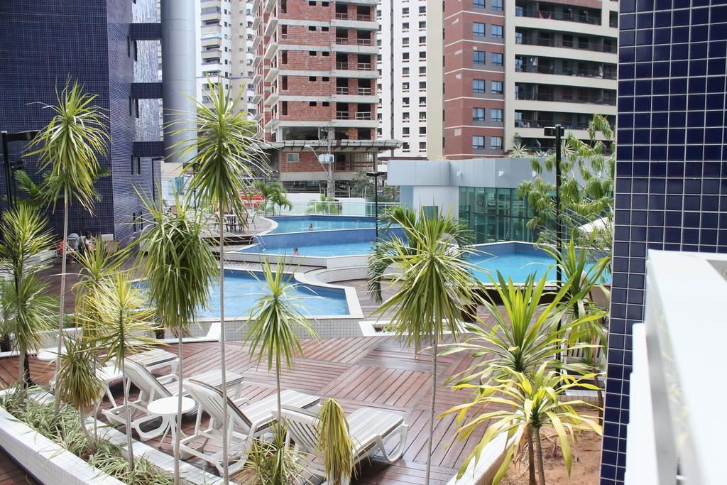 Apartamento 17º Andar Beira Mar Com 2 Quartos ฟอร์ตาเลซา ห้อง รูปภาพ