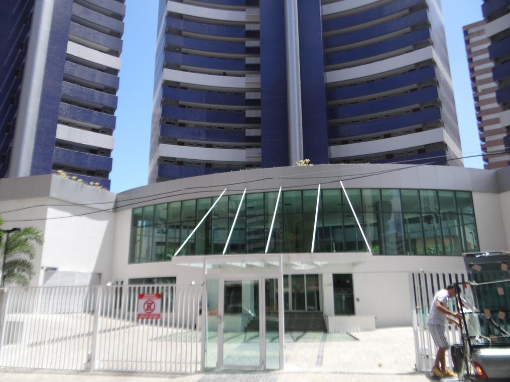 Apartamento 17º Andar Beira Mar Com 2 Quartos ฟอร์ตาเลซา ภายนอก รูปภาพ