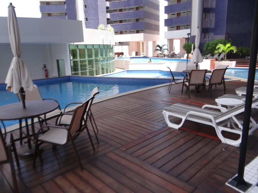 Apartamento 17º Andar Beira Mar Com 2 Quartos ฟอร์ตาเลซา ภายนอก รูปภาพ