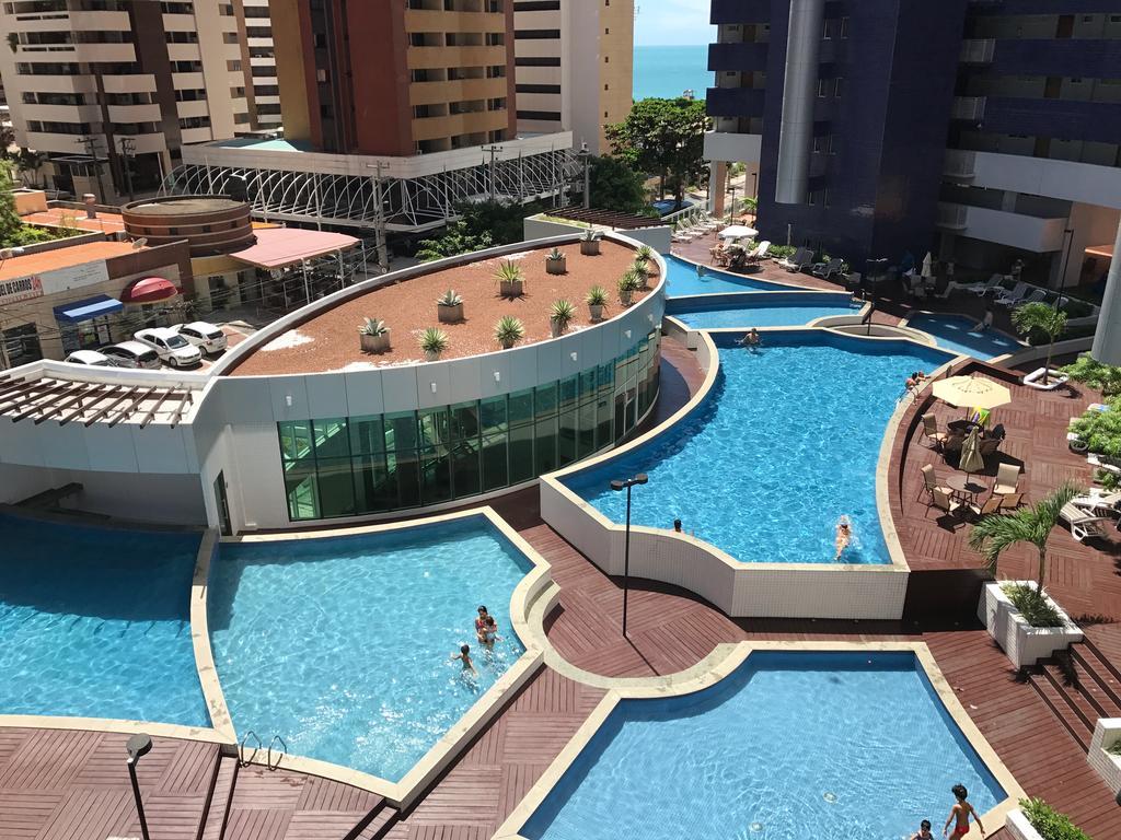 Apartamento 17º Andar Beira Mar Com 2 Quartos ฟอร์ตาเลซา ภายนอก รูปภาพ