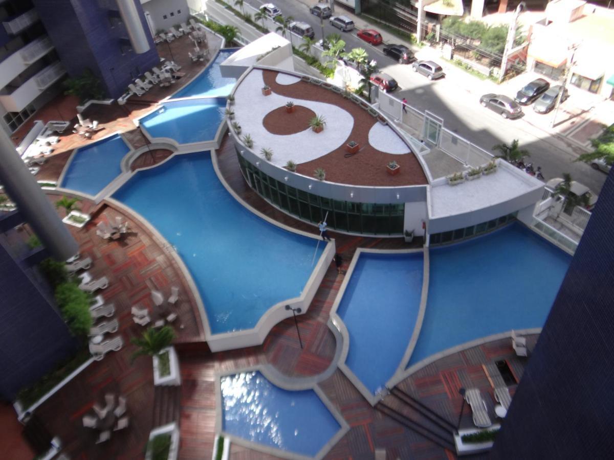 Apartamento 17º Andar Beira Mar Com 2 Quartos ฟอร์ตาเลซา ภายนอก รูปภาพ
